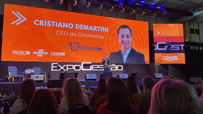 Cristiano Demartini participa do “Empreende Mulher Catarinense”, na  ExpoGestão em Joinville