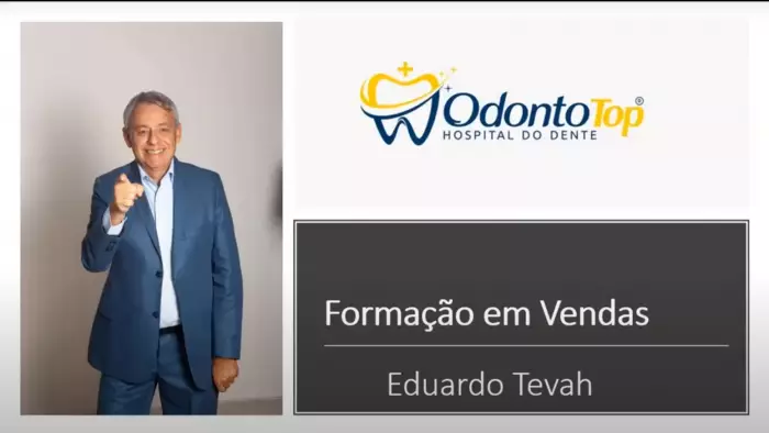 Eduardo Tevah ministra treinamento Formação em Vendas com equipe interna da OdontoTop